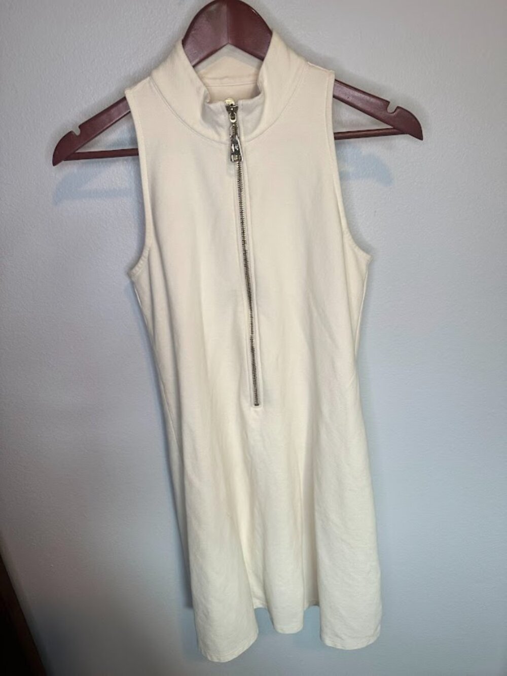 Spartina 449 Keira 100% Cotton Tennis Dress Pearl White - Small